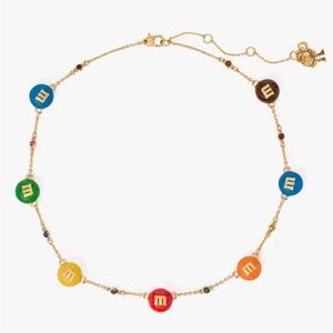 Kate Spade + m&m New Season 
Station Necklace